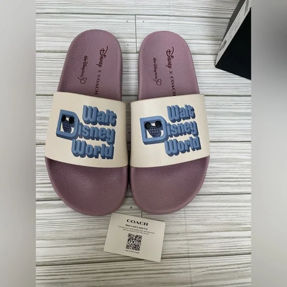 Coach Walt Disney World‎ 50th Anniversary Sandals Women Size 7